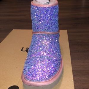 Pink and purple Ugg’s.